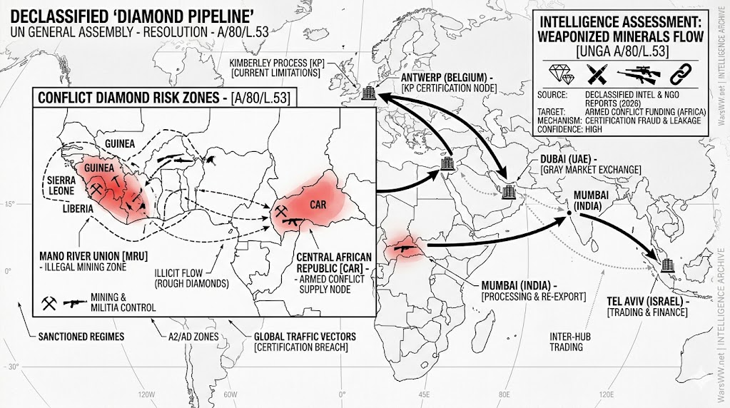 Gold conflict with Mano River Union/CAR