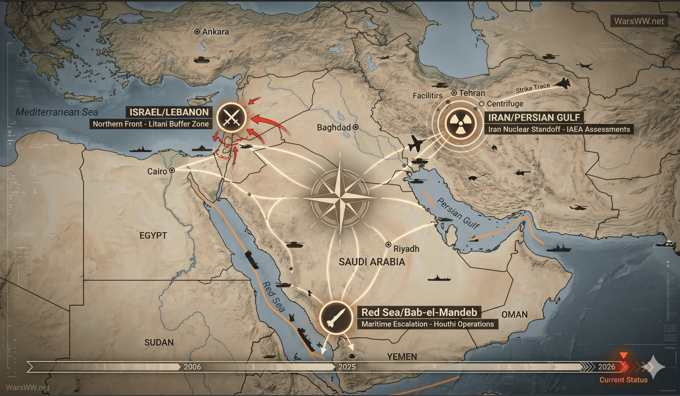 map of the middle east